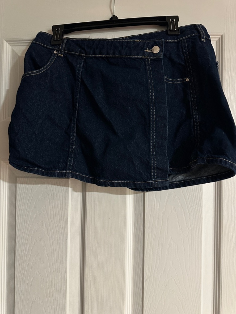 Zara Dark Blue Denim Skort